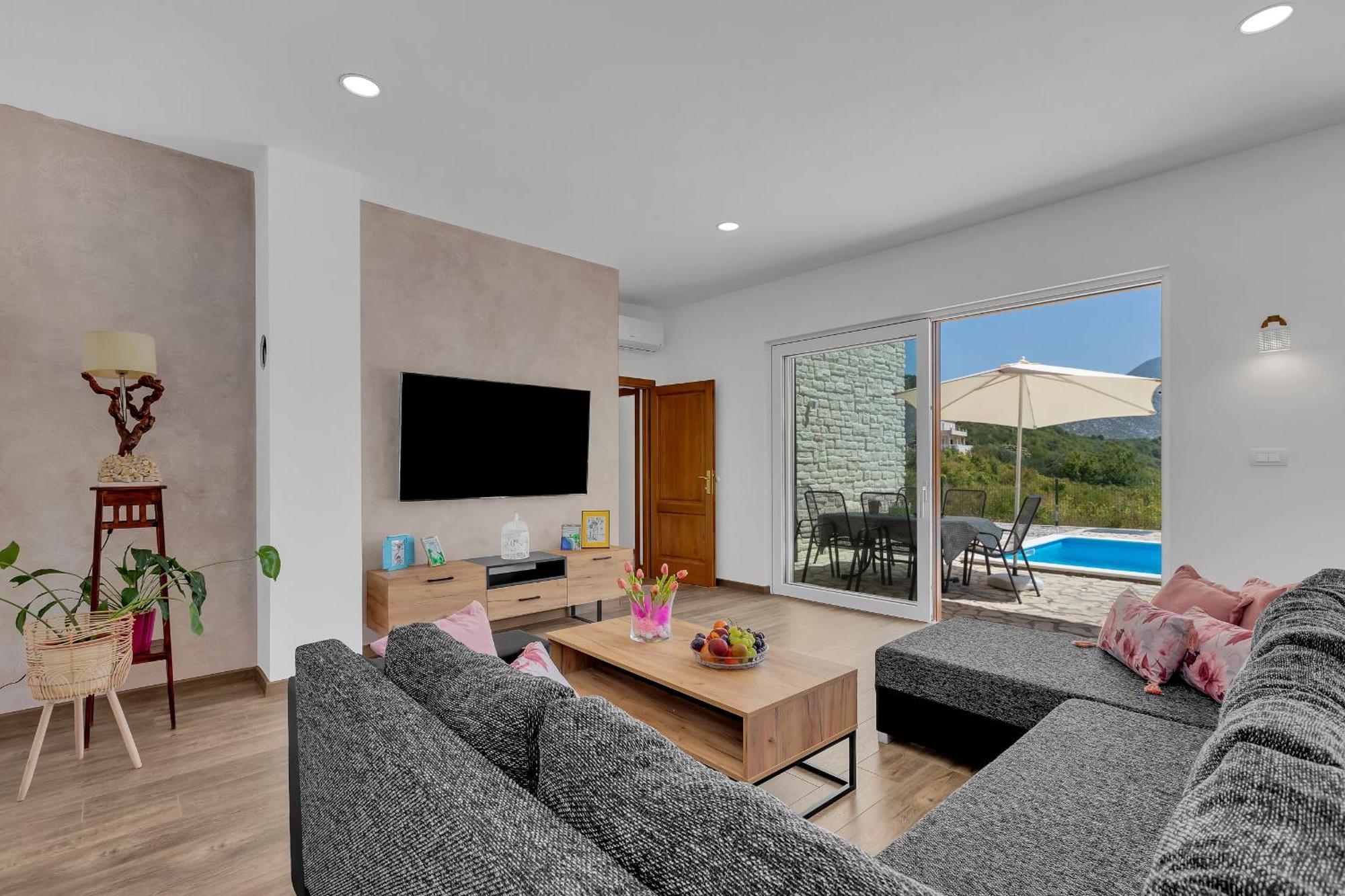 Charming Holiday Home Dolac In Rural Area With Pool Slime Exterior foto